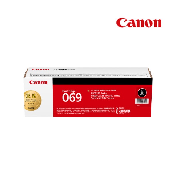 Canon 정품토너 CRG-069BK 검정 (MF756Cx/2100매)