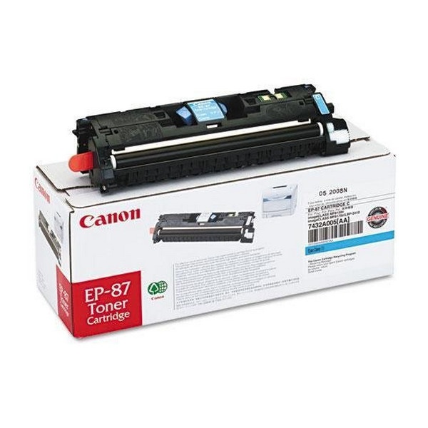Canon 정품토너 EP-87C 파랑 (LBP2410/4000매)