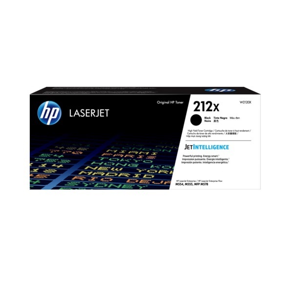 HP 정품토너 NO.212X W2120X 검정 (M554DN/1300매)