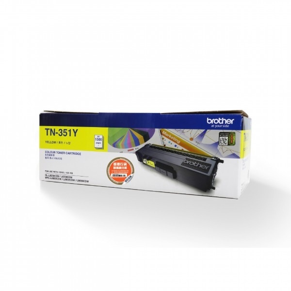 Brother 정품토너 TN-351Y 노랑 (L8350CDW/1500매)