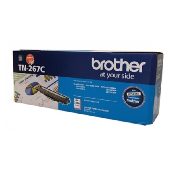 Brother 정품토너 TN-267C 파랑 (L3210CW/2300매)