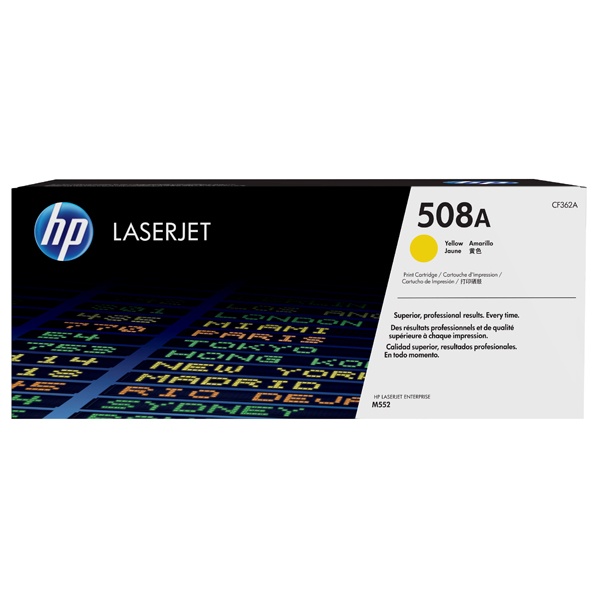 HP 정품토너 No.508A CF362A 노랑 (M552dn/5000매)
