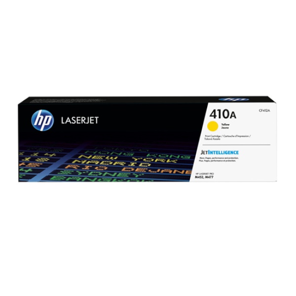 HP 정품토너 No.410A CF412A 노랑 (M452dn/2300매)