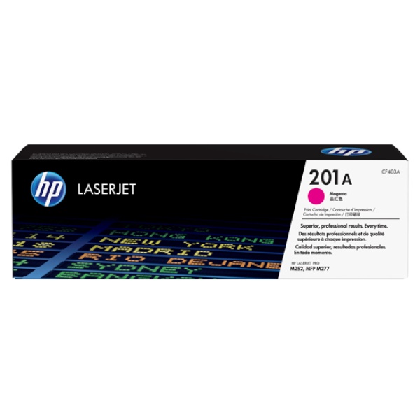 HP 정품토너 No.201A CF403A 빨강 (M252dw/1400매)