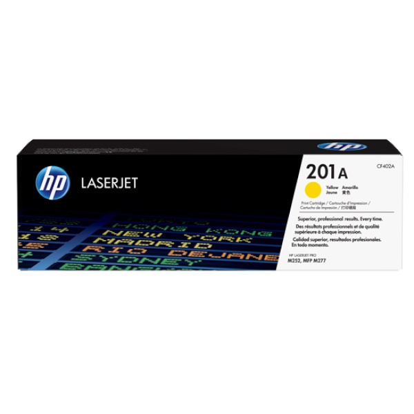 HP 정품토너 No.201A CF402A 노랑 (M252dw/1400매)